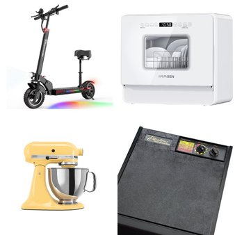WEEKEND SPECIAL – 12 Pallets – 402 Pcs – Vacuums, Kitchen & Dining, Food Processors, Blenders, Mixers & Ice Cream Makers, Toasters & Ovens – Untested Customer Returns – Walmart