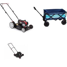 Pallet - 5 Pcs - Mowers, Other - Customer Returns - Black Max, Hyper Tough, UNBRANDED