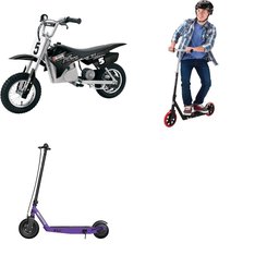 Pallet - 6 Pcs - Powered, Vehicles, Not Powered, Unsorted - Customer Returns - Razor