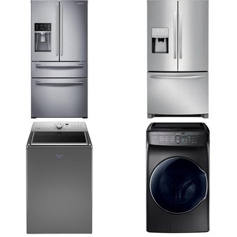 Lowes – 6 Pcs – Refrigerators, Laundry – New Damaged Box (Scratch & Dent)