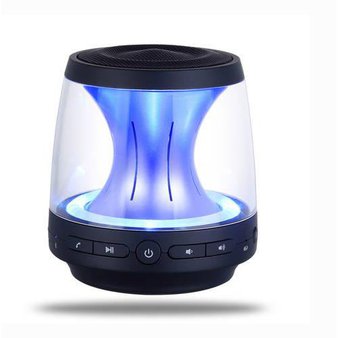 10 Pcs – Blackweb BWA15AV110 HIGHWIRE Portable Wireless Bluetooth Speaker with LED Light – Refurbished (GRADE A, GRADE B)