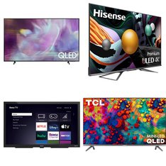 36 Pcs - LED/LCD TVs - Refurbished (GRADE A, GRADE B) - Samsung, VIZIO, TCL, HISENSE