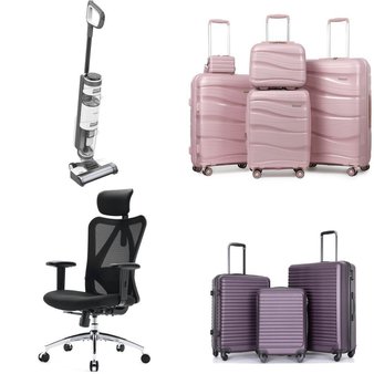 Pallet – 18 Pcs – Luggage, Unsorted, Office, Vacuums – Customer Returns – Zimtown, TydeCkare, Paris Rhone, Behost