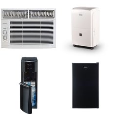 Pallet - 11 Pcs - Freezers, Bar Refrigerators & Water Coolers, Humidifiers / De-Humidifiers, Air Conditioners - Customer Returns - HISENSE, Primo Water, BLACK & DECKER, Frigidaire