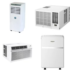 2 Pallets - 19 Pcs - Air Conditioners - Mixed Conditions - LG, JHS, WHIRLPOOL, Honeywell