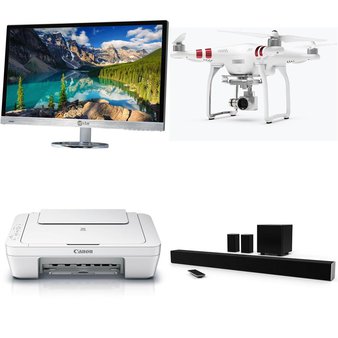 CLEARANCE! 145 Pcs – Mixed Electronics & Accessories – Customer Returns – Canon, VIZIO, EA SPORTS, HP