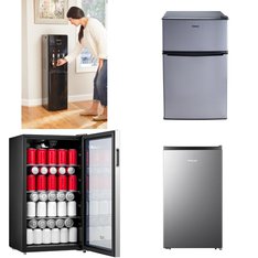 Pallet – 7 Pcs – Bar Refrigerators & Water Coolers, Refrigerators – Customer Returns – HISENSE, Galanz, Frigidaire, Primo