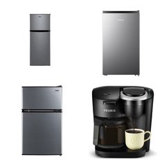 Pallet - 6 Pcs - Refrigerators, Bar Refrigerators & Water Coolers, Fans, Drip Brewers / Perculators - Overstock - Galanz, HISENSE