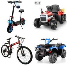 Pallet - 5 Pcs - Vehicles, Powered, Cycling & Bicycles, Unsorted - Customer Returns - Artudatech, Funcid, Hikole