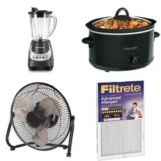 Pallet - 74 Pcs - Heaters, Toasters & Ovens, Fans, Food Processors, Blenders, Mixers & Ice Cream Makers - Overstock - Filtrete, Mainstays