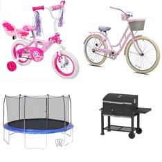 2 Pallets - 22 Pcs - Cycling & Bicycles, Trampolines, Grills & Outdoor Cooking, Office - Overstock - Huffy, BCA, Skywalker Trampolines