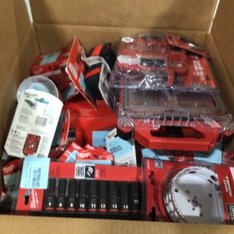 1 Parcel Box - 81 Pcs - Milwaukee Tools - Untested Customer Returns - Major Retailer