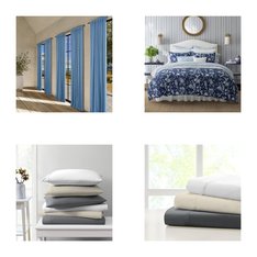 3 Pallets - 983 Pcs - Curtains & Window Coverings, Decor, Rugs & Mats, Bath - Like New or New Customer Returns - JC Penney