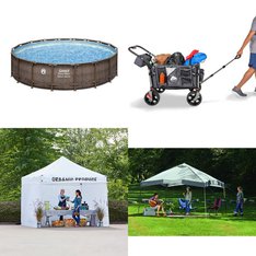 Pallet - 17 Pcs - Camping & Hiking, Patio, Pools & Water Fun - Customer Returns - Ozark Trail, Coleman