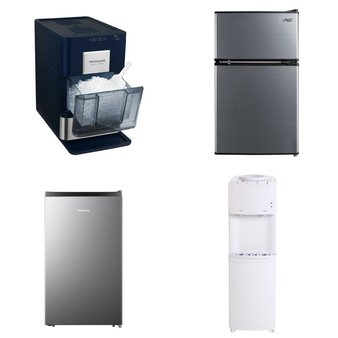 Pallet – 8 Pcs – Bar Refrigerators & Water Coolers, Freezers, Ice Makers, Refrigerators – Customer Returns – HISENSE, Galanz, Curtis International, Great Value