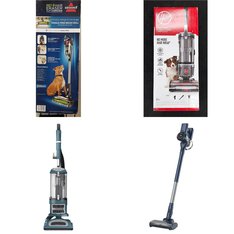 Pallet - 11 Pcs - Vacuums - Damaged / Missing Parts / Tested NOT WORKING - Tineco, Hoover, Bissell, Shark