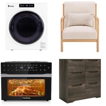 Pallet – 14 Pcs – Bedroom, Luggage, Kitchen & Dining, Laundry – Customer Returns – FCH, Homfa, Hothit, Ktaxon