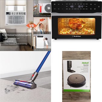 Pallet – 26 Pcs – Vacuums, Speakers – Damaged / Missing Parts / Tested NOT WORKING – Shark, Hoover, Dyson, SharkNinja
