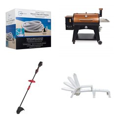 Friday Deals! 6 Pallets - 50 Pcs - Hot Tubs & Saunas, Trimmers & Edgers, Grills & Outdoor Cooking, Patio - Customer Returns - Mainstays, Hyper Tough, Pit Boss, Grosfillex