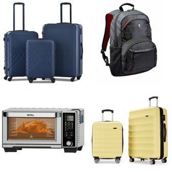 Pallet – 16 Pcs – Unsorted, Luggage, Vacuums, Backpacks, Bags, Wallets & Accessories – Customer Returns – Travelhouse, INSE, Ginza Travel, Port Designs