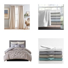 6 Pallets - 1714 Pcs - Curtains & Window Coverings, Rugs & Mats, Decor, Sheets, Pillowcases & Bed Skirts - Like New or New Customer Returns - JC Penney