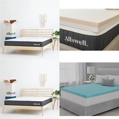 Pallet - 5 Pcs - Mattresses, Covers, Mattress Pads & Toppers, Vehicles - Overstock - Allswell