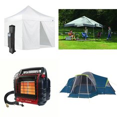 Pallet - 8 Pcs - Camping & Hiking, Heaters, Patio, Unsorted - Customer Returns - Ozark Trail, Mr. Heater, E-Z UP