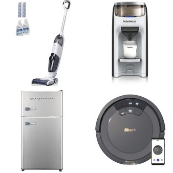 Pallet – 13 Pcs – Vacuums, Refrigerators, Keyboards & Mice, Pools & Water Fun – Customer Returns – Tineco, Frigidaire Professional, Logitech, Flowclear