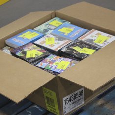 1 Parcel Box - 60 Pcs - DVD Discs - NEW/SEALED Products - Walmart