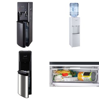 Pallet – 7 Pcs – Bar Refrigerators & Water Coolers, Refrigerators – Customer Returns – Primo, Primo Water, Igloo