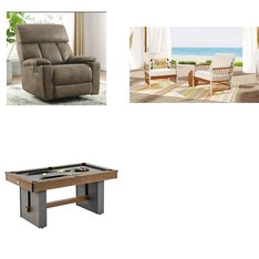 Pallet - 5 Pcs - Living Room, Game Room, Patio - Overstock - Serta