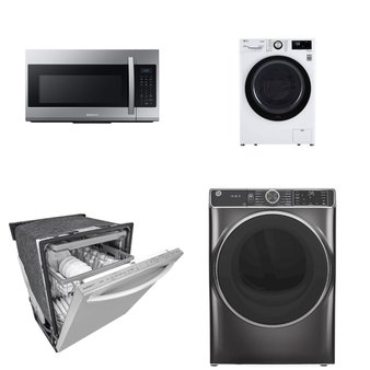 4 Pcs – Laundry – New – LG, Samsung, GE