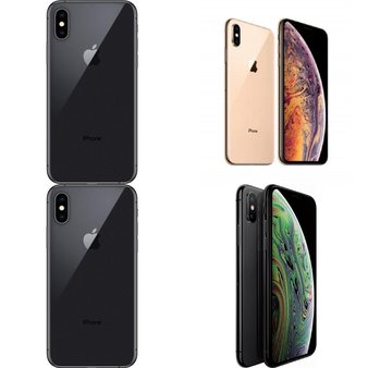 9 Pcs – Apple iPhone Xs – Refurbished (GRADE A – Unlocked) – Models: MT972LL/A, MT942LL/A, MT992LL/A, 3D925LL/A