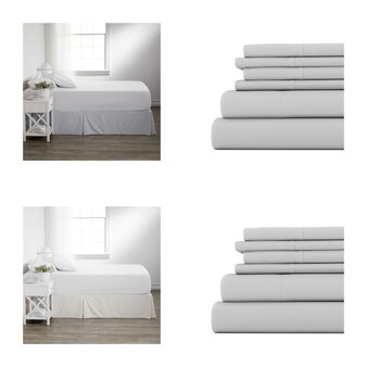 3 Pallets – 1163 Pcs – Curtains & Window Coverings, Decor, Sheets, Pillowcases & Bed Skirts, Bath – Like New or New Customer Returns – JC Penney