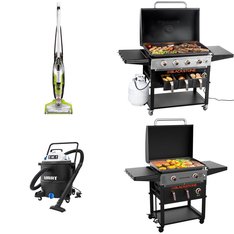 Pallet - 9 Pcs - Vacuums, Camping & Hiking, Grills & Outdoor Cooking, Other - Customer Returns - Hart, Ozark Trail, Blackstone, Bissell