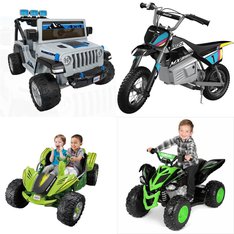 Pallet - 4 Pcs - Vehicles - Customer Returns - Fisher-Price, Razor, YAMAHA