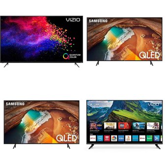5 Pcs – LED/LCD TVs – Refurbished (GRADE A, GRADE B) – VIZIO, Samsung