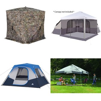 Pallet – 11 Pcs – Camping & Hiking, Hunting – Customer Returns – Ozark Trail, Wildgame Innovations – BA Products, Rhino