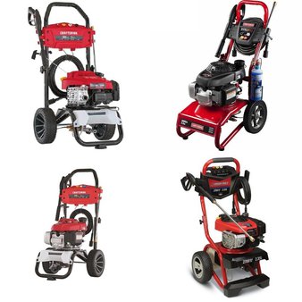 19 Pcs – (Lowe`s) – Pressure Washers, Accessories, Other, Air Conditioners – Customer Returns – Craftsman, Simpson, Troy-Bilt, Char-Broil