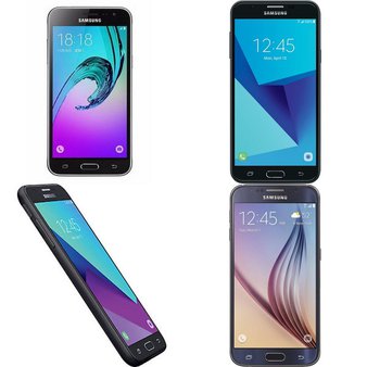 36 Pcs – Samsung Smartphones – Tested Not Working – Models: 6025B, WFMSAS337TGP5, WFMSAS737TGP5, SM-J327