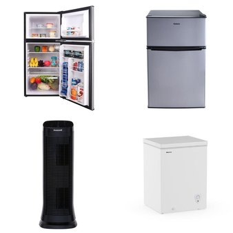 Pallet – 6 Pcs – Freezers, Bar Refrigerators & Water Coolers, Accessories, Refrigerators – Customer Returns – HISENSE, Shanhu Foshan, Frigidaire, Primo Water
