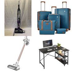 Pallet - 13 Pcs - Luggage, Vacuums, Unsorted, Office - Customer Returns - INSE, Travelhouse, Zimtown, Bestier