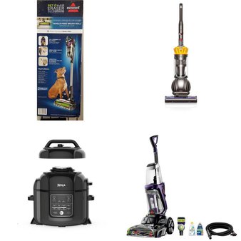 Pallet – 23 Pcs – Vacuums – Damaged / Missing Parts / Tested NOT WORKING – Bissell, Tineco, Hoover, Shark
