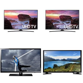 12 Pcs – LED/LCD TVs (28″ – 40″) – Refurbished (GRADE C) – Samsung, WESTINGHOUSE, SHARP, ELEMENT