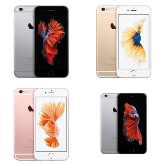 5 Pcs – Apple iPhone 6S – Refurbished (GRADE A – Unlocked) – Models: Mn0m2ll/a, MN1E2LL/A, 3A511LL/A, 3A510LL/A