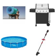 Pallet - 7 Pcs - Trimmers & Edgers, Pools & Water Fun, Accessories, Grills & Outdoor Cooking - Customer Returns - Hyper Tough, Suncast, Floatation IQ, Expert Grill