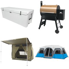 Pallet - 9 Pcs - Camping & Hiking, Grills & Outdoor Cooking - Customer Returns - Major Retailer Camping, Fishing, Hunting