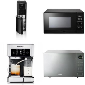 Pallet – 29 Pcs – Single Cup Brewers, Unsorted, Laundry, Food Processors, Blenders, Mixers & Ice Cream Makers – Open Box Customer Returns – Keurig, BLACK & DECKER, Mainstays, Emson