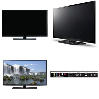 11 Pcs – LED/LCD TVs (44″ – 75″) – Refurbished (GRADE A, GRADE B, No Remote, No Stand) – WESTINGHOUSE, VIZIO, Samsung, SHARP