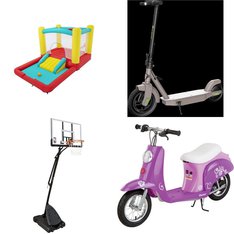 Pallet - 14 Pcs - Powered, Outdoor Play - Customer Returns - NBA, Jetson, Razor, Play Day
